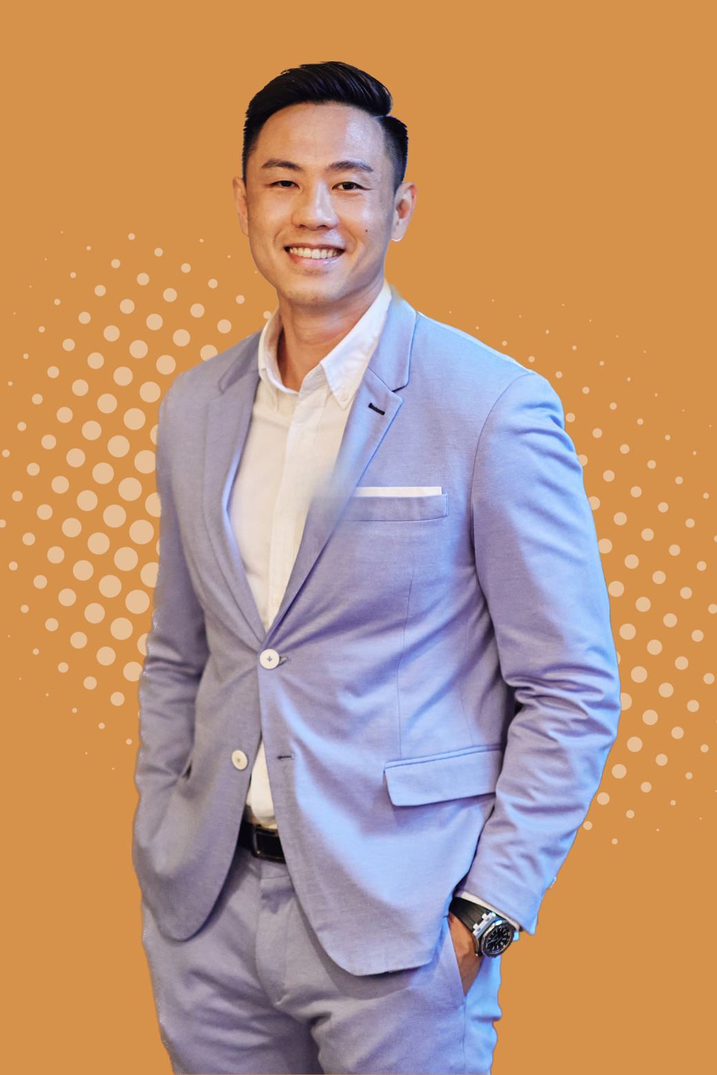 A portrait of Ron, a realtor with skills in data analysis, financial planning and negotiation.